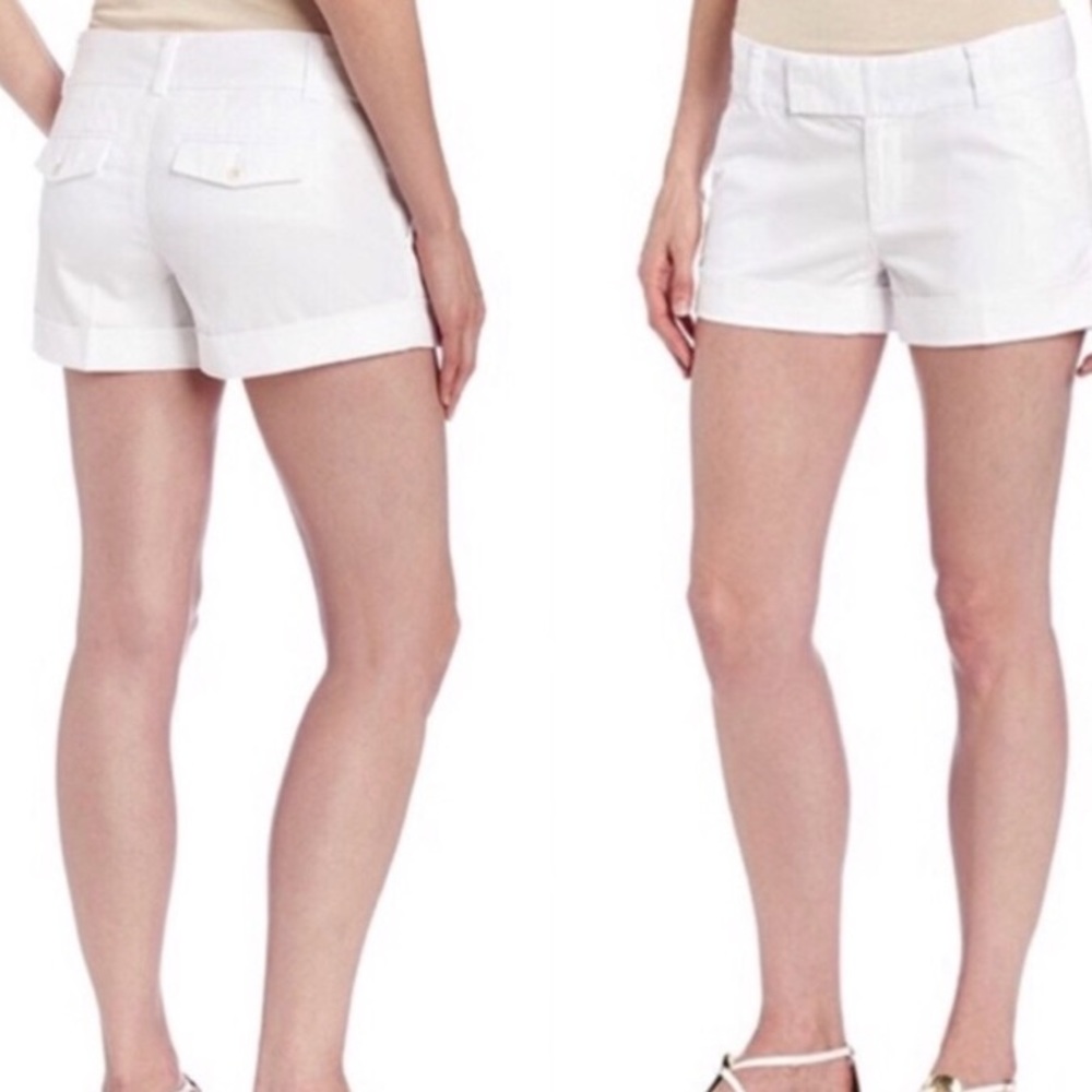 White Lilly Pulitzer barclay shorts